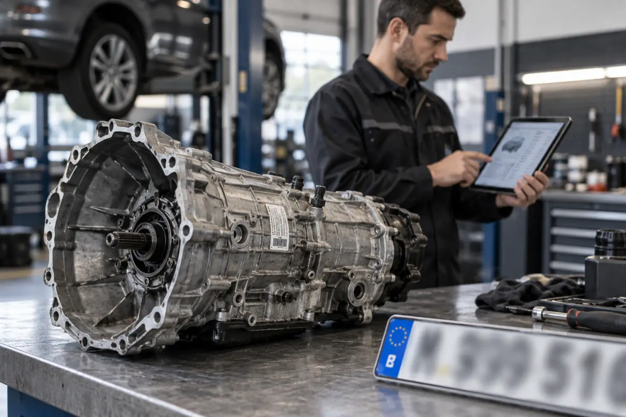 Code boîte de vitesse avec immatriculation : pourquoi la plaque ne suffit pas pour commander la bonne transmission