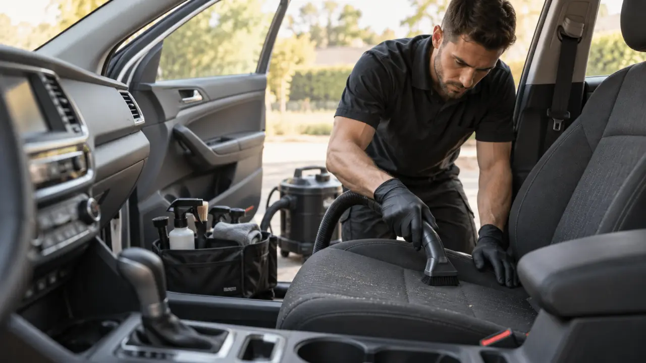 Quel prix pour nettoyer l’intérieur d’une voiture, selon la formule, le véhicule et son état ?