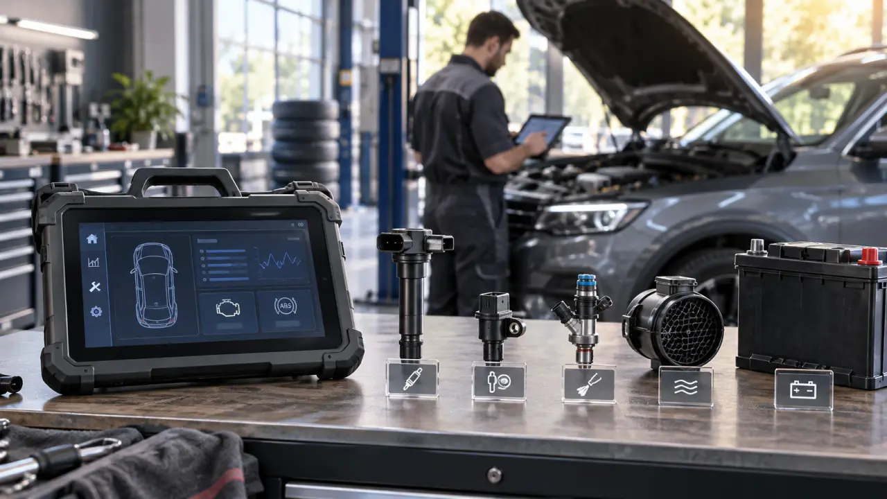 Une valise diagnostic auto multimarque professionnelle évite 5 remplacements de pièces inutiles