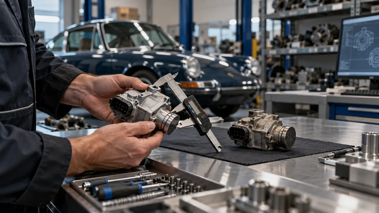 Vérification technique d’une pièce automobile rare