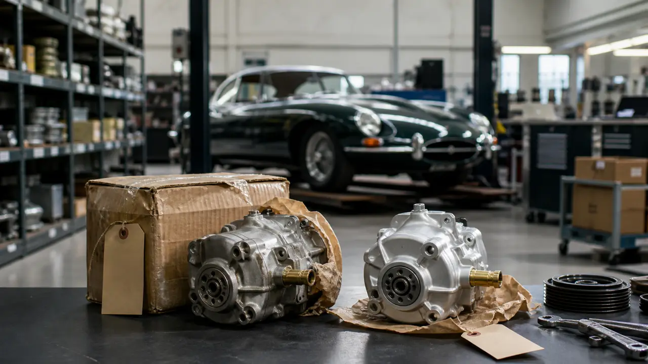 Pièce NOS et refabrication pour véhicule de collection